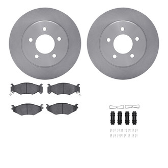 R1 Concepts® - Front Brake Kit with Optimum OE Pads