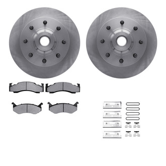 R1 Concepts® - Front Brake Kit with Optimum OE Pads