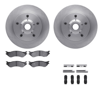 R1 Concepts® - Front Brake Kit with Optimum OE Pads