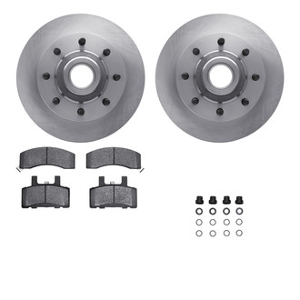 R1 Concepts® - Front Brake Kit with Optimum OE Pads