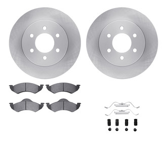 R1 Concepts® - Front Brake Kit with Optimum OE Pads