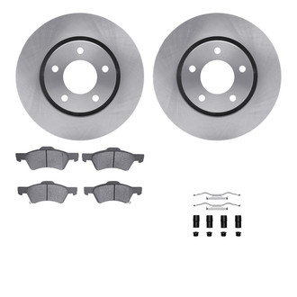 R1 Concepts® - Front Brake Kit with Optimum OE Pads
