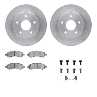 R1 Concepts® - Front Brake Kit with Optimum OE Pads
