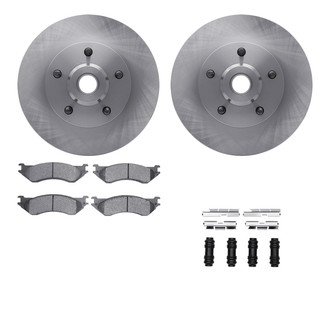 R1 Concepts® - Front Brake Kit with Optimum OE Pads