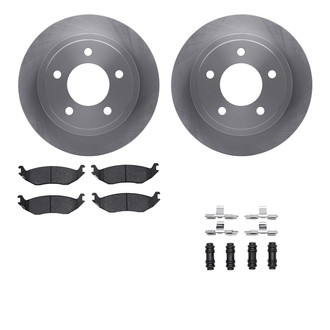R1 Concepts® - Rear Brake Kit with Optimum OE Pads