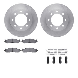 R1 Concepts® - Front Brake Kit with Optimum OE Pads