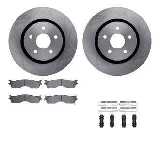 R1 Concepts® - Front Brake Kit with Optimum OE Pads