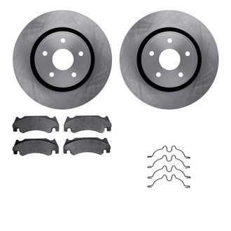 R1 Concepts® - Front Brake Kit with Optimum OE Pads