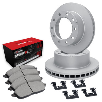 R1 Concepts® - Front Brake Kit with Optimum OE Pads