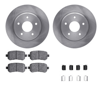 R1 Concepts® - Rear Brake Kit with Optimum OE Pads