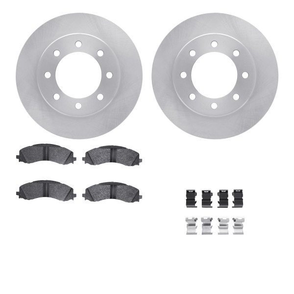  R1 Concepts® - Front Brake Kit with Optimum OE Pads