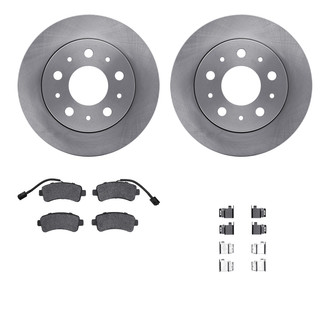 R1 Concepts® - Rear Brake Kit with Optimum OE Pads