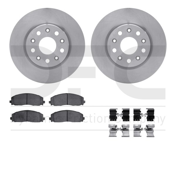  R1 Concepts® - Front Brake Kit with Optimum OE Pads