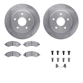 R1 Concepts® - Front Brake Kit with Optimum OE Pads