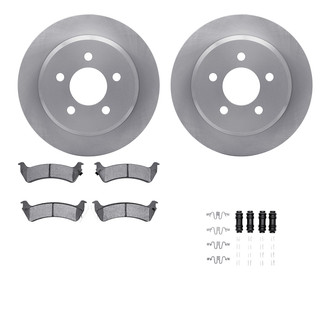 R1 Concepts® - Rear Brake Kit with Optimum OE Pads