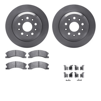 R1 Concepts® - Front Brake Kit with Optimum OE Pads