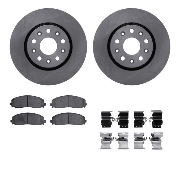  R1 Concepts® - Front Brake Kit with Optimum OE Pads