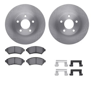 R1 Concepts® - Front Brake Kit with Optimum OE Pads