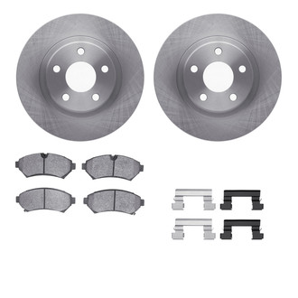 R1 Concepts® - Front Brake Kit with Optimum OE Pads