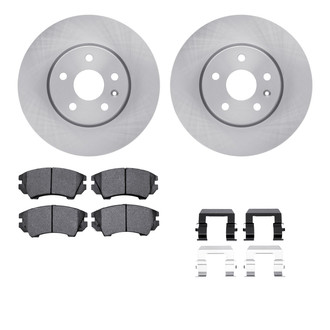 R1 Concepts® - Front Brake Kit with Optimum OE Pads