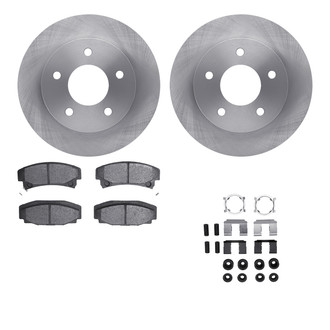 R1 Concepts® - Rear Brake Kit with Optimum OE Pads