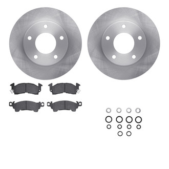R1 Concepts® WFUH1-46074 - Rear Brake Kit with Optimum OE Pads