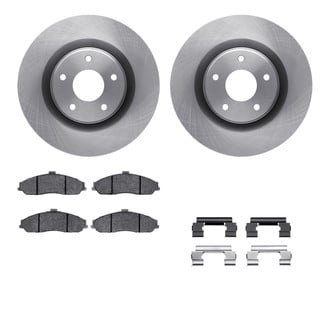 R1 Concepts® - Front Brake Kit with Optimum OE Pads