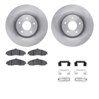 R1 Concepts® - Front Brake Kit with Optimum OE Pads