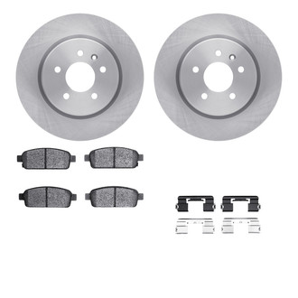 R1 Concepts® - Rear Brake Kit with Optimum OE Pads