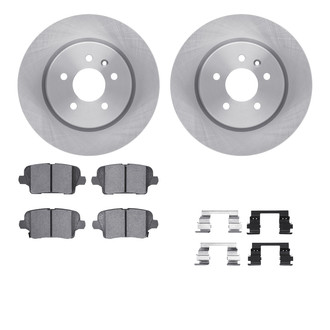 R1 Concepts® - Rear Brake Kit with Optimum OE Pads