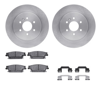 R1 Concepts® - Rear Brake Kit with Optimum OE Pads