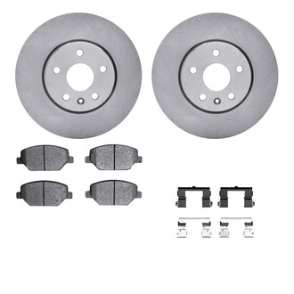 R1 Concepts® - Front Brake Kit with Optimum OE Pads