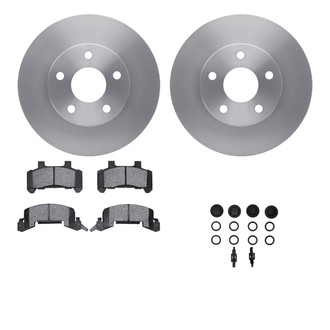 R1 Concepts® - Front Brake Kit with Optimum OE Pads