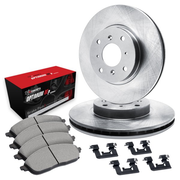  R1 Concepts® - Front Brake Kit with Optimum OE Pads