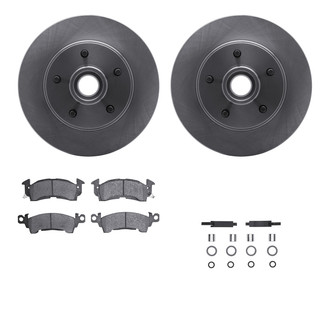 R1 Concepts® - Front Brake Kit with Optimum OE Pads