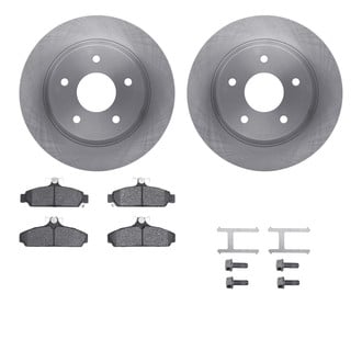 R1 Concepts® WFUH1-47145 - Front Brake Kit with Optimum OE Pads