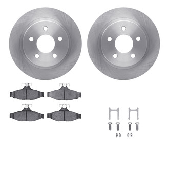 R1 Concepts® - Rear Brake Kit with Optimum OE Pads
