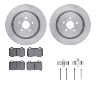 R1 Concepts® - Rear Brake Kit with Optimum OE Pads