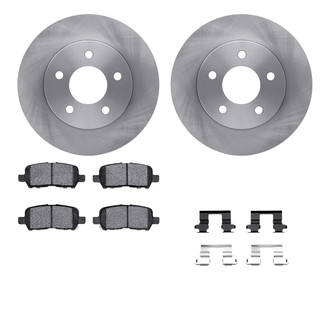 R1 Concepts® - Rear Brake Kit with Optimum OE Pads