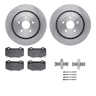 R1 Concepts® - Rear Brake Kit with Optimum OE Pads