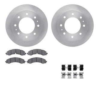 R1 Concepts® - Rear Brake Kit with Optimum OE Pads