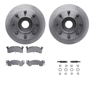 R1 Concepts® - Front Brake Kit with Optimum OE Pads