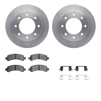 R1 Concepts® - Rear Brake Kit with Optimum OE Pads