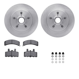 R1 Concepts® - Front Brake Kit with Optimum OE Pads