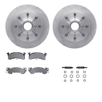 R1 Concepts® - Front Brake Kit with Optimum OE Pads