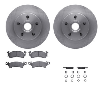 R1 Concepts® - Front Brake Kit with Optimum OE Pads