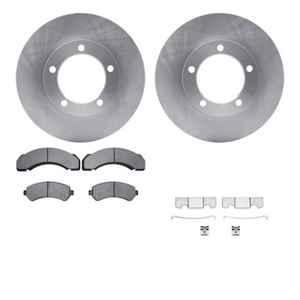 R1 Concepts® - Front Brake Kit with Optimum OE Pads