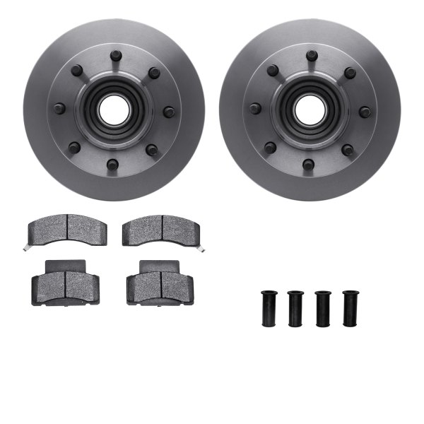  R1 Concepts® - Front Brake Kit with Optimum OE Pads