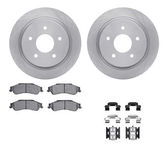 R1 Concepts® - Rear Brake Kit with Optimum OE Pads
