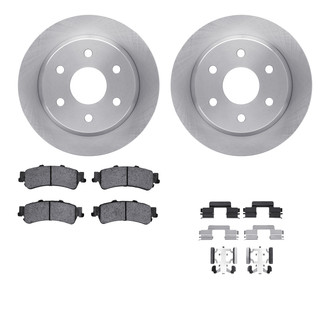 R1 Concepts® - Rear Brake Kit with Optimum OE Pads